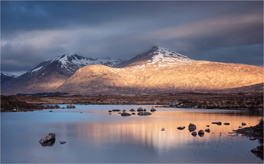 Sunrise on Meall A Bhuiridh