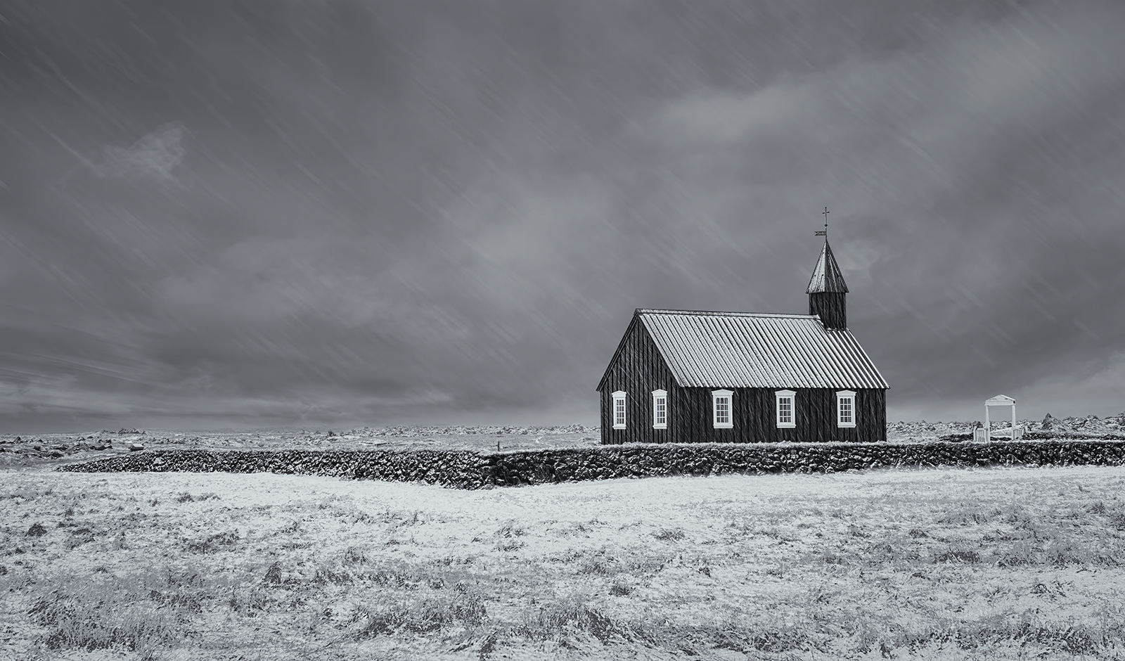 Snow Storm at Budir